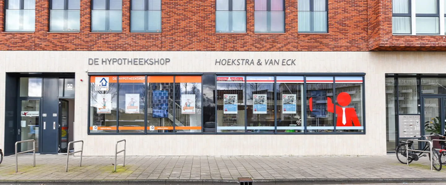 Buitenkant vestiging De Hypotheekshop-Amsterdam Osdorp