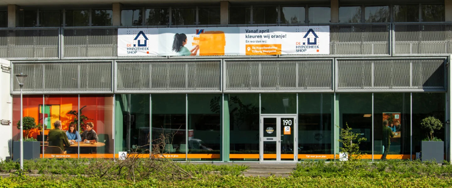 Pandfoto: De Hypotheekshop Tilburg Westpoint Buitenkant