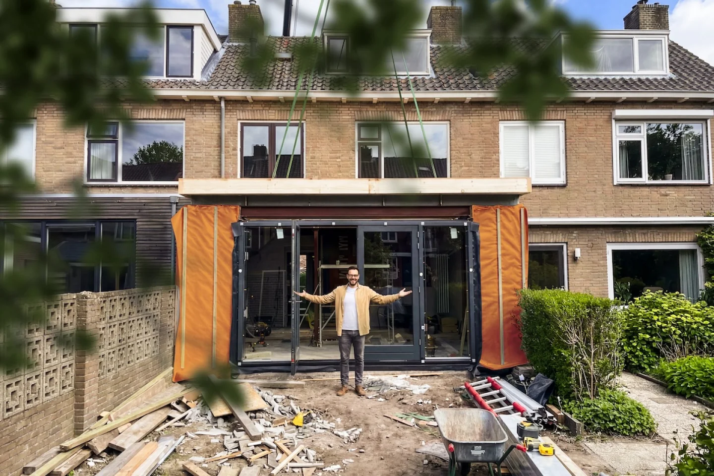 Woning uitbouwen