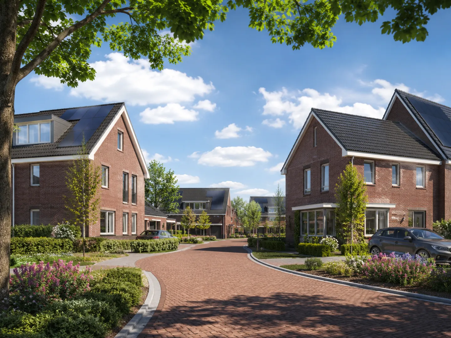 Inspiratiebeeld nieuwbouw Heerde groene woonomgeving