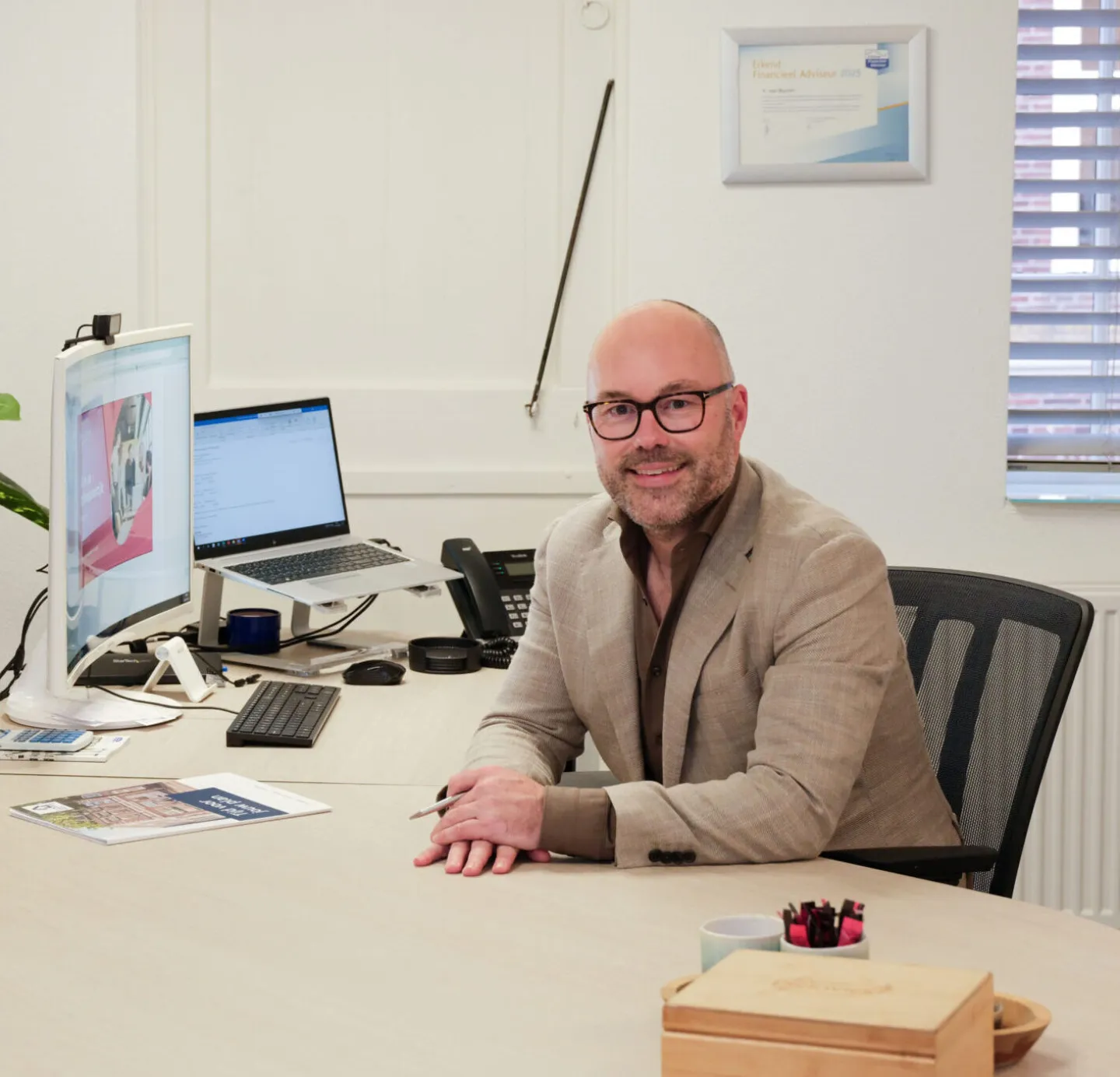 Financieel Adviseur Vincent van Buuren van De Hypotheekshop Purmerend Kolkstraat
