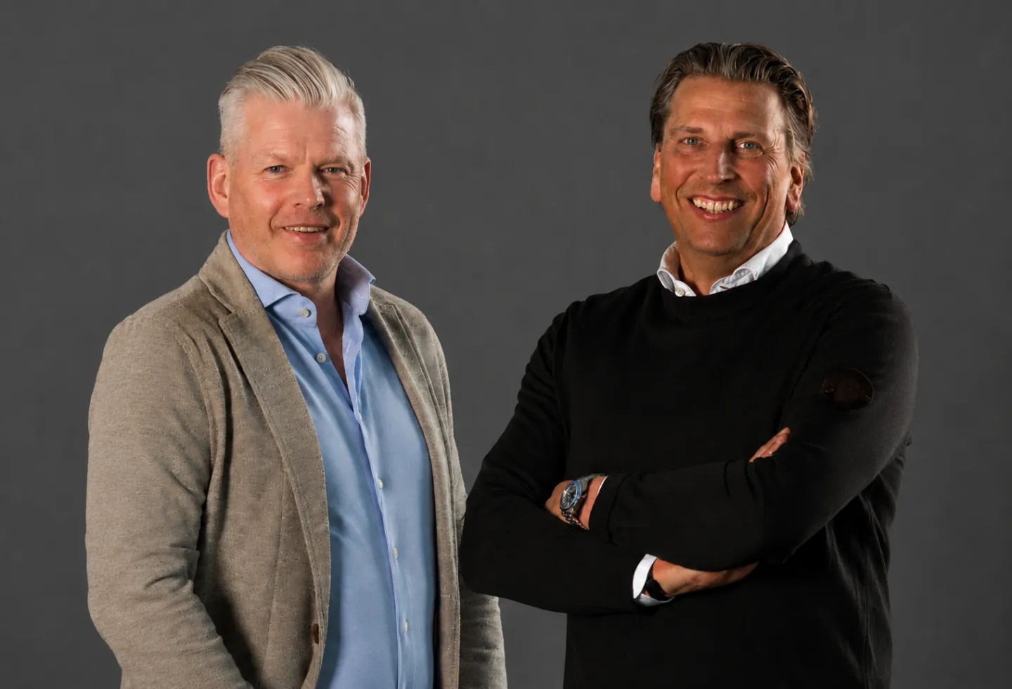 eigenaren jeroen van belkom en marc hamers hypotheekshop tilburg westpoint voorheen huis & hypotheek