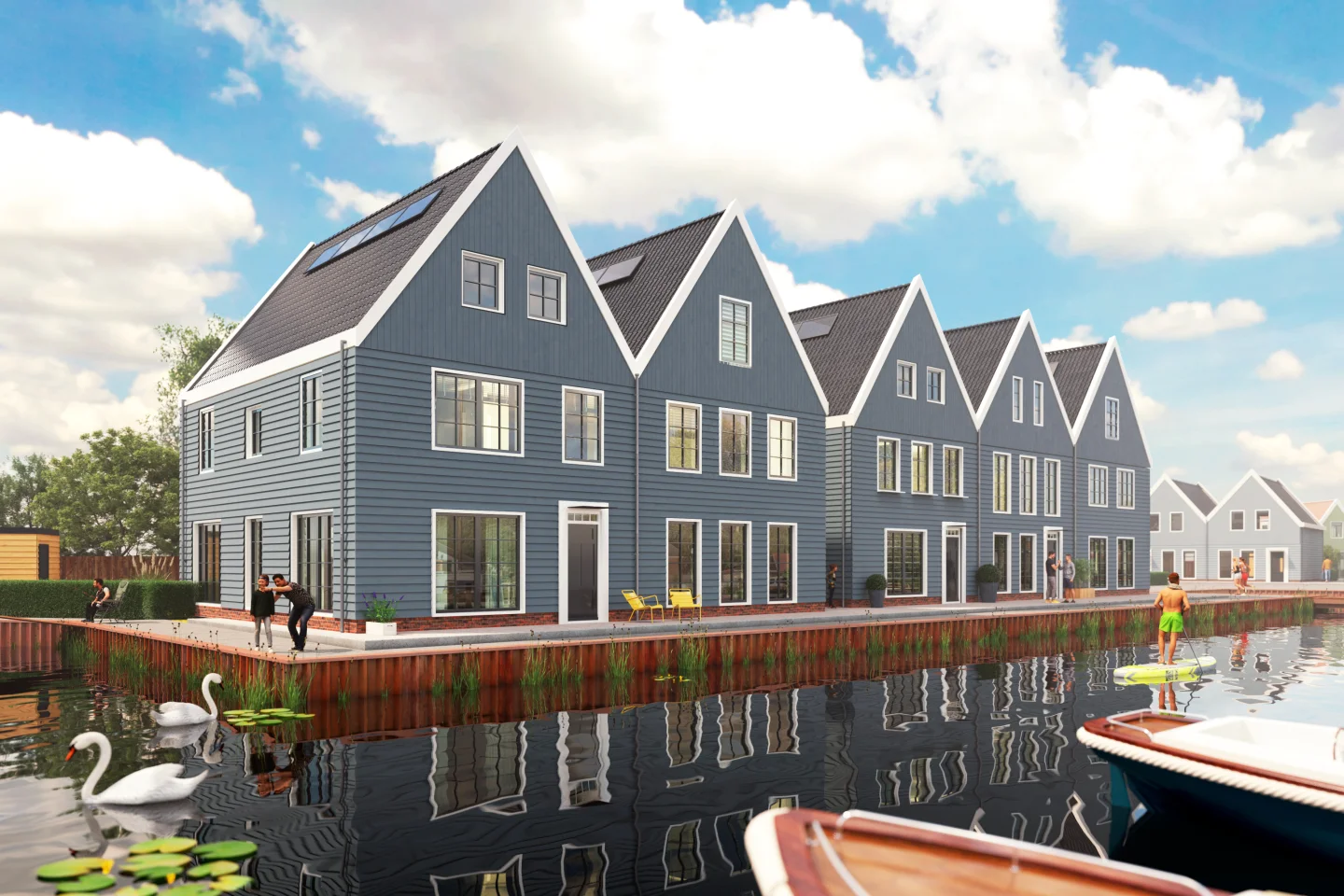 nieuwbouw woningen project westhaven west knollendam